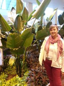 In spite of the tropical gardens, I was tired of winter and looking forward to getting on that plane south.