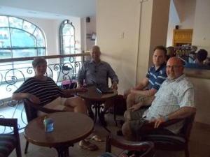 last moments before we leave for the airport