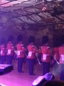 GG Foot Guard Band - notice the bearskin hats like at Buckingham Palace.