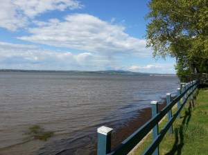Le fleuve St-Laurent