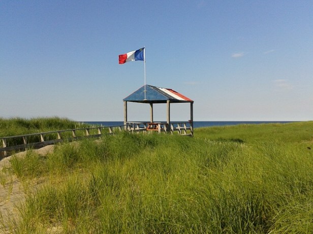 entrance at escuminac beach