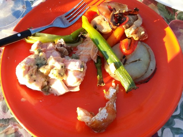 grilled salmon in NB