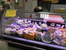 nice assortment of cheese