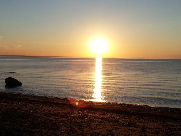 sunset chapmans camping