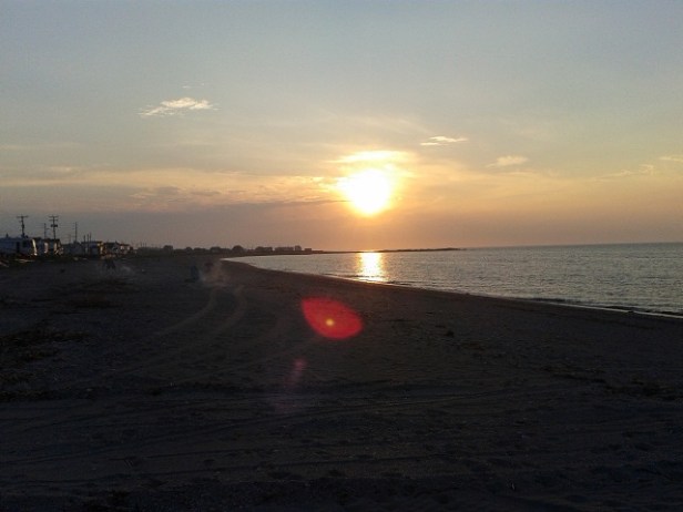 sunset Ste Anne des Monts