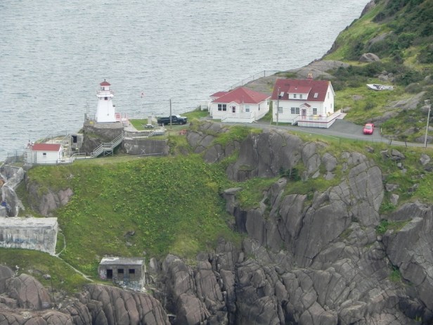 across from the Cabot Tower - Fort Amherst?