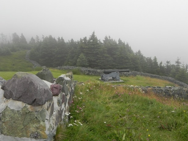 Port Royal on a very foggy day going down the Irish Loop.  The French had it first but then the British took it, etc.  By now, we knew the drill.