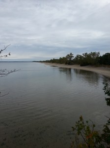 Lake Ontario shore at Sand Banks