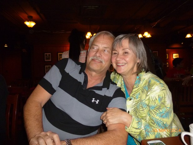 Leon and I at the CLEE Ottawa Spring Conference last week.  Dinner at Tucker's.  Sorry, the outfits clash!