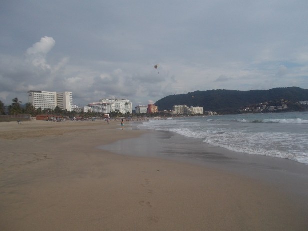 Ixtapa beach hotel strip