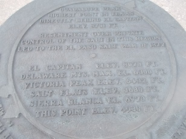 sign at guadalupe peak